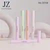 Fabricantes tubo redondo personalizado caneta bicho-da-seda deitada bastão iluminador batom plástico materiais de embalagem de maquiagem fabricantes cosméticos