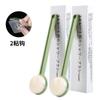 Uma geração de escova para lavar cabelo escova de banho escova de banho escova para esfregar as costas escova para o corpo sem estampa japonesa cabo longo escova macia suprimentos de banheiro