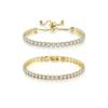 Pulsera de Tenis de Circonia Ajustable de 4 mm de Venta Caliente Conjunto Combinado Extraíble Transfronteriza Venta al por Mayor Pulsera Versátil de Moda