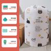 Bolsa Grande Cilíndrica para Guardar Edredones, Bolsa con Cordón a Prueba de Polvo para Organización de Ropa, Mudanza y Almacenamiento Estacional, Venta al por Mayor