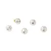 Botones de Perla con Base Metálica Adornados con Pedrería Estilo Chanel de Lujo Ligero Estilo Coreano, Accesorios para Prendas, Directo de Fábrica, en Stock para Venta al por Mayor