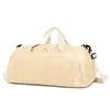 Bolsa de viaje moderna para hombre, bolsa deportiva y de fitness de gran capacidad con compartimentos separados para ropa húmeda y seca y compartimento independiente para zapatos, adecuada para viajes cortos