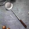 Espátula Larga de Cocina para Cocinar, Uso Doméstico, Mango Antiescaldado de Acero Inoxidable, Espumadera, Espátula de Chef, Venta al por Mayor