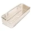 Estante de Almacenamiento para Baño de Acrílico Estante de Almacenamiento para Inodoro Montado en la Pared Caja de Almacenamiento para Cosméticos de Lavabo No Requiere Taladro