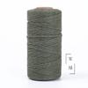 Em estoque fio de algodão colorido fio de algodão corda etiqueta de roupa têxtil decorativo feito à mão DIY fio de algodão tipo salsicha atacado
