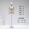 Tienda de ropa accesorios para maniquíes de hombro plano maniquí femenino de medio cuerpo ventana maniquí de cuerpo entero hombro en ángulo recto base engrosada soporte de exhibición