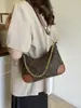 Bolso de Mujer de Alta Gama 2025 Nueva Moda Viajero Retro Estampado Bolso de Hombro Casual Cruzado Bolso Silla de Montar de Alta Gama
