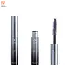 Tubo de gloss para lábios de 1ml, tubo vazio para tintura de sobrancelha, tubo redondo reto, tamanho curto, frasco aplicador, material de embalagem cosmética, fábrica de Ningbo