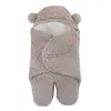 Sacos de dormir para bebé hechos a medida, mantas de arrullo de lana de cordero, envoltorios anti-sobresalto para bebé y diseños personalizados basados en imágenes o muestras proporcionadas, incluyendo etiquetas de lavado