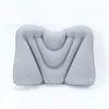Almofada Inflável para Cintura, Tipo Pressão, para Voos de Longa Distância, Viagem, Escritório, Travesseiro de Cintura, Almofada de Suporte Lombar, Universal para Dormir, Atacado do Fabricante