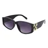 Gafas Europeas y Americanas de Forma Cóncava para Mujer, Tendencia para Fotografía Callejera, Gafas de Sol de Moda para Caras Grandes, Aspecto Adelgazante Gafas Retro Marrones 206 Tb110