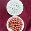 Bolas de arcilla magnéticas rojas con peso de 10 mm, bolas de acero especiales para tirachinas de exterior, bolas de arcilla blancas, bolas magnéticas, bolas de arcilla, bolas magnéticas