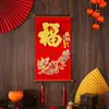 Pendente de Feltro Ano do Cavalo Pingente de Bênção Estéreo de Camada Dupla Pingente de Decoração de Interior Suprimentos para o Festival da Primavera Atacado Imagens de Ano Novo Atacado