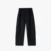 Calça de Linho 2.0 150kg Respirável e Simples para o Verão Calça Casual Elástica Fina com Design de Cavalo Fino