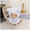 Ropa para muñeca de peluche de vinilo serie I'amzsiga, chal de la Hermana Ga Zi, overol, chaqueta, muñeco de peluche colgante