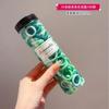 Accesorios para Niños Anillos Elásticos para el Cabello en Caja Gomas Elásticas para Niña Anillos de Toalla sin Pelo para Bebé Cuerda para el Cabello de Niña Cuerda para la Cabeza