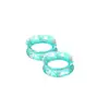Venda transfronteiriça 1 par expansor de orelha de silicone multicor joia para perfuração da aurícula Amazon temu para homens e mulheres