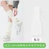 Polainas com Laço Tricô Branco Estilo Y2K Feminino Meias Longas Meias para Bota de Neve Meias Largas Meias para Panturrilha Primavera e Outono