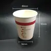 Caneca Rosto Sorridente Caneca de Café Descartável Espessa Papel Caneca Chá de Leite Leite Bebida Quente Caneca Copo de Beber Doméstico Comercial