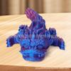 Impresión 3D Adorno Modelo León de Tablero Articulaciones Activas Creativo Regalo Año Nuevo Juguete de Escritorio Decoración Soporte