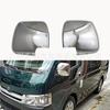 Adecuado para Toyota 2006-2018 Hiace Hiace Serie 200 Cubierta de Espejo Retrovisor Piezas Cromadas para Coche Cubierta de Espejo de Reversa