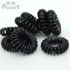 Cordão de Telefone Coreano Transparente com Nó Amarrador de Cabelo Cor Doce Preto Pequeno Anel de Telefone Corda de Cabelo Atacado Macio