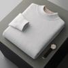 Suéter Grueso de Cachemira para Hombre con Capa de Aire, Cuello Alto Medio, Holgado Casual Oversize Versátil para Comercio Exterior Dropshipping