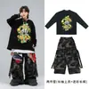 Disfraz de Baile Callejero para Niños Hip Hop para Niños Conjunto de Hip Hop Estilo Callejero para Niños Disfraz de Escenario Personalizado Conjunto a la Moda