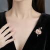 Broche de bailarina de ballet con un toque avanzado, ideal para combinar con todo tipo de prendas, como camisas, suéteres, faldas, cheongsams y broches antiluz.