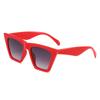 3353 marco grande ojo de gato moda europea y americana alto sentido trapecio Amazon venta al por mayor protección solar gafas de sol para hombre y mujer gafas de sol