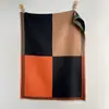 Otoño e Invierno Simple Letra Versátil Chal para Aire Acondicionado Imitación Cachemira Bufanda de Negocios para Mujer Bufanda de Alta Gama Cálida y a Prueba de Frío