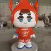 Silhueta de Personagem Personalizada em Fibra de Vidro Escultura de Desenho Animado Enfeites de Estádio Paisagem Externa Grande Decoração de Personagem de Desenho Animado