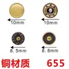 Promoção 831 botão de pressão de quatro partes 201 botões de metal 633 botão de pressão para jaqueta de plumas jaqueta acolchoada de algodão fornecimento em grande estoque