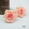 Flores Artificiais, Flores de Rosa de Canto Retrô, Rosas com Borda Queimada, Caixas de Presente com Flores Artificiais, Flores Decorativas, Flores de Seda, Atacado de Comércio Exterior para Confecção de Arranjos