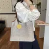 Bolsa versátil de verano para vacaciones casuales transfronteriza 2026, tejida, para ir al trabajo, de moda, versátil, simple, bandolera, para debajo del brazo, tote