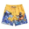 Pantalones de Playa para Hombre Secado Rápido Sueltos Dibujos Animados 3D Talla Grande Pantalones de Playa Ropa de Pareja Pantalones Cortos Estampados de Cinco Puntos Venta Directa de Fábrica