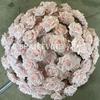 Bola de Rosa Terminada Estilo Coreano Boda Redonda Flor Artificial Decoración de Escenario de Hotel Arreglo de Escena Floral de Hortensia