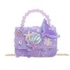 Bolso de Mano de Perlas para Niñas 2024 Nuevo Bolso para Niñas Bolso Cruzado Accesorios de Princesa Bolso de Hombro Estilo Chanel
