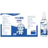 Spray de Alcohol al 75% Desinfectante de Etanol Portátil Manos Libres para Uso Doméstico en Interiores, Esterilización y Desinfección Solución Desinfectante al 75%