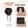 Adereço de Coque Presilha de Garra Elástico de Cabelo Ferramenta para Penteado de Coque Natural Fofo Adereço de Coque Baixo