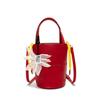 Bolso Floral de Nicho de Moda 2025 Verano Nuevo Bolso Cruzado de Moda Tendencia Bolso Cubo Casual de Alto Valor