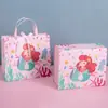 Caja de Regalo de Cumpleaños de Princesa Sirena Linda para Niños Caja Vacía Caja de Regalo Caja de Regalo Juguete Ropa Caja de Regalo