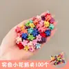 Presilha Pequena Infantil para Pegar Cabelo Bebê Bebê Fofa Princesa Presilha de Cabelo Acessórios de Cabelo para Menina Flor de Cabelo Adorno de Cabeça Pequeno Grampo de Cabelo