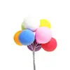 Mini Balão de Confissão para o Dia dos Namorados Chinês Plug-In Criativo Estéreo Colorido Ornamentos de Balão de Aniversário Decoração de Bolo