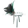 Faixa de cabelo de penas retrô europeia e americana Cross Border 1920S Gatsby Halloween Headwear Bola de Natal Tassel Headwear