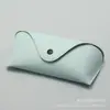 23 Nuevo 302 Estuche Pequeño para Gafas con Botón a Presión de Lichi, Caja Anti-Estrés Estática Solar Estuche para Gafas de Sol Bolsa Suave, Lo Imprimible