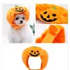 Sombreros de Calabaza Hechos a Medida de Fábrica para Gatos y Perros Suministros Decorativos para la Cabeza del Festival de Fantasmas de Halloween para Perros Pequeños, Medianos y Grandes