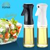 Botella Pulverizadora de Aceite Ultra Fina Transfronteriza 2024 200ml 300ml 500ml Botella Pulverizadora de Aceite de Vidrio Fábrica Directa Control de Aceite y Almacenamiento de Aceite