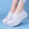 Nuevo Estilo Otoño Zapatos de Enfermera Mujer Parte Superior Suave Suela Suave Transpirables No Cansan los Pies Zapatos de Trabajo para Hospital Venta al por Mayor Dropshipping