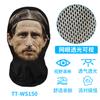 Serie de Celebridades Transfronterizas Gorro de Parodia Impresión Digital Paquete de Emoticonos Máscara de Malla Truco Divertido Máscara de Cara Completa Gorra